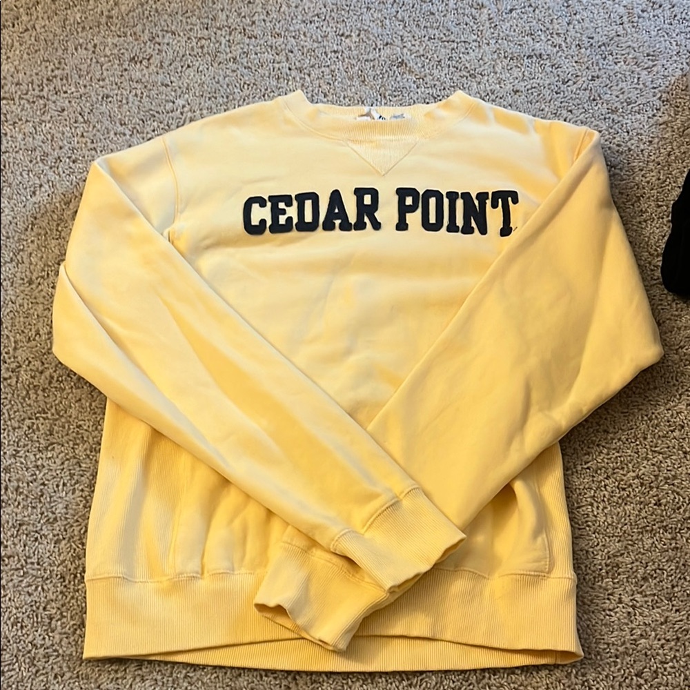 Blue 84 Yellow Cedar Point Sweatshirt